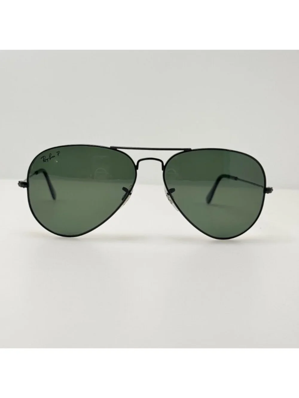 Ray Ban Sunglasses RB 3025 W3361 Aviator Large Metal Black Polarized 58-14-135